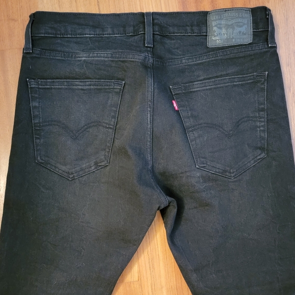 Levis 512 Slim Taper Flex Jeans Mens - Picture 5 of 9